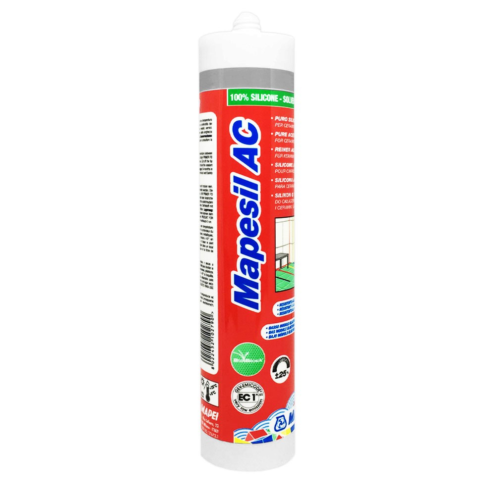 Mapei Mapesil AC Mould Resistant Silicone Moon White 103