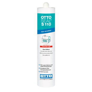 OTTO-CHEMIE OTTOSEAL S110 Premium Construction Silicone RAL 9010