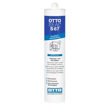 OTTO-CHEMIE OTTOSEAL S67 Low Odour Clean Room Silicone Manhattan Grey C67