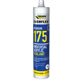 Everbuild Everflex 175 Universal Acrylic Sealant Everbuild Everflex 175 Universal Acrylic Sealant