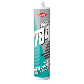 Dow Dowsil 784 Mildew-Resistant Glazing Silicone Sealant Dow Dowsil 784 Mildew-Resistant Glazing Silicone Sealant