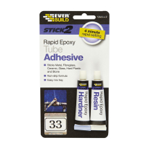 Everbuild Stick 2 Rapid Epoxy Tube Adhesive Everbuild Stick 2 Rapid Epoxy Tube Adhesive
