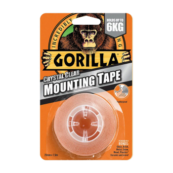 Gorilla Mounting Tape Crystal Clear Gorilla Mounting Tape Crystal Clear