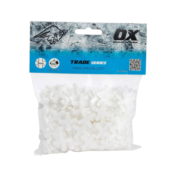 Trade Cross Shapes Tile Spacers (Pack of 250) Trade Cross Shapes Tile Spacers (Pack of 250)