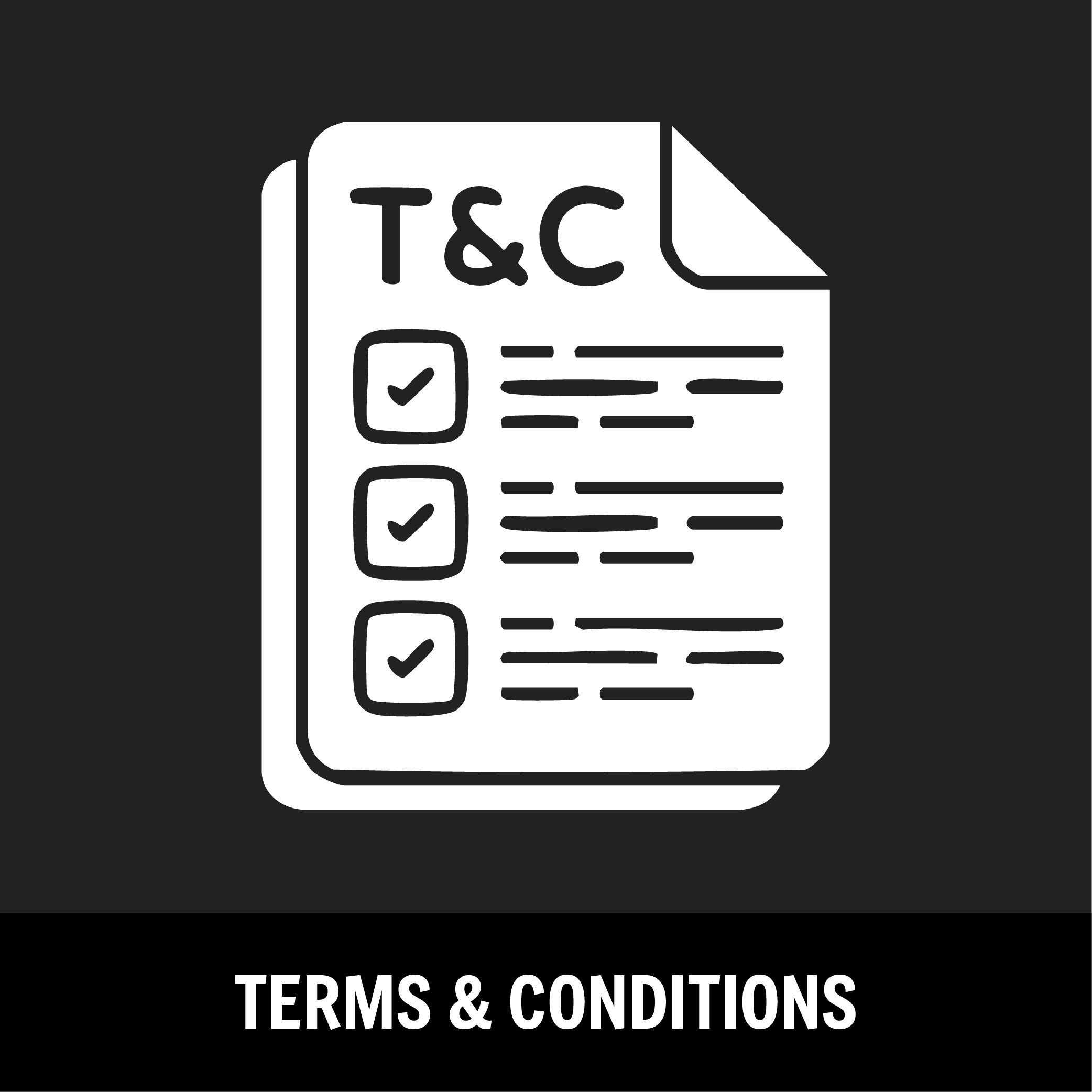 Terms and Conditions